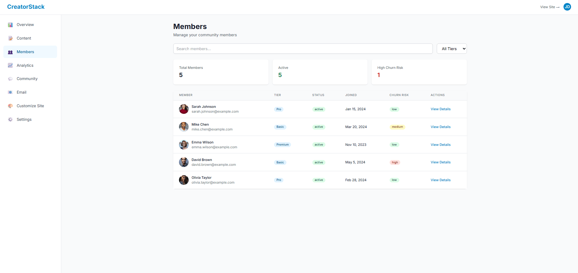 Content Monetization & Community Platform - Screenshot 3