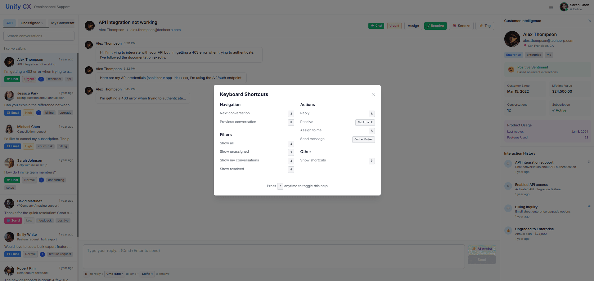 Omnichannel Customer Experience Platform - Screenshot 3
